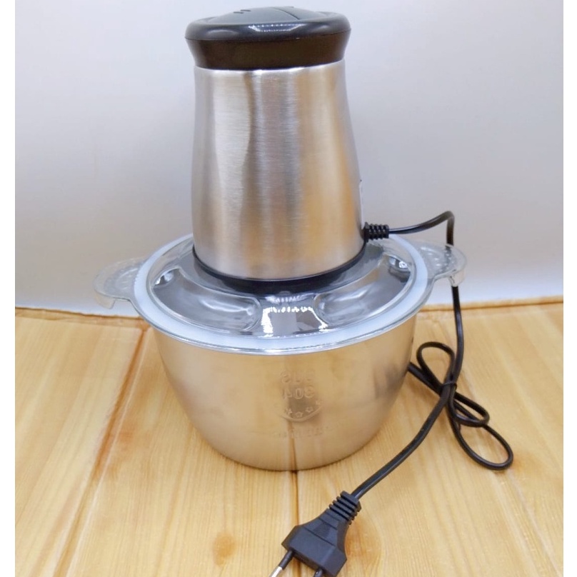 Blender Daging Stainless Steel Chooper SX-685 Penggiling Daging Meat Grinder Coper 2L