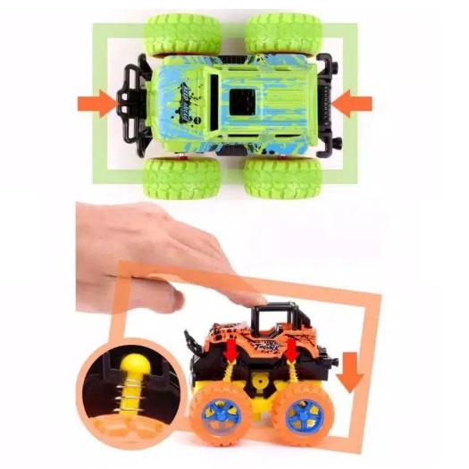 Mainan Anak Mobil Jeep Monster Zap Off Road 4 Drive