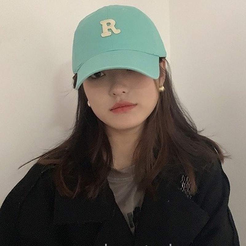 Topi baseball Motif Tulisan Gaya hipster Korea Untuk Musim Panas 220329