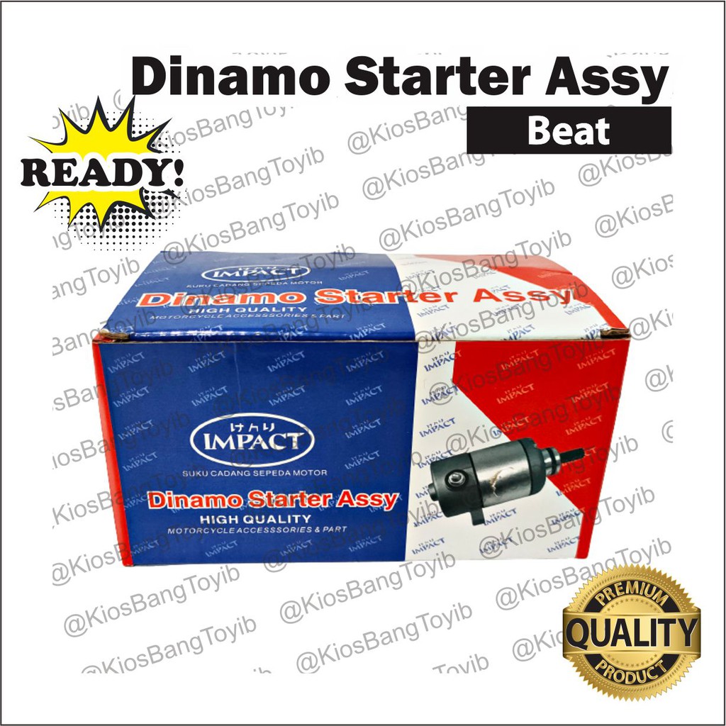 Dinamo Starter Stater Assy Honda Beat FI/Karbu/Vario/Scoopy   ★IMPACT★