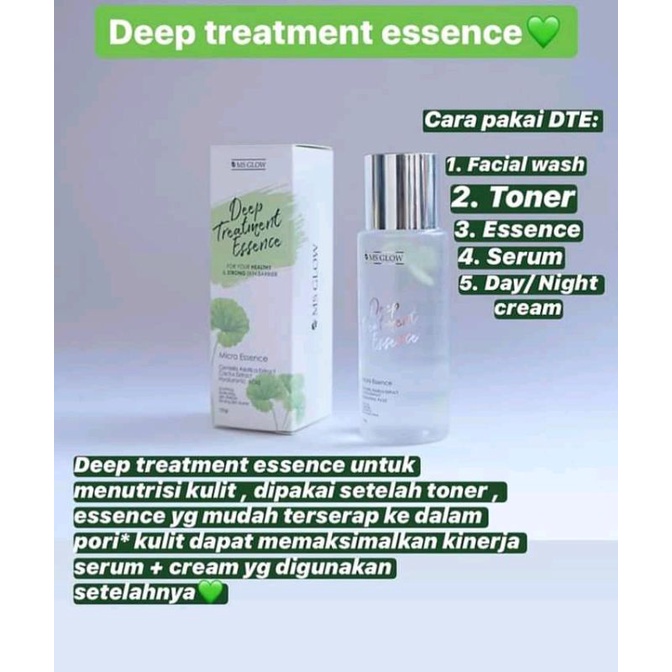 Deep Treatment Ms Glow/ Produk Ms Glow Original