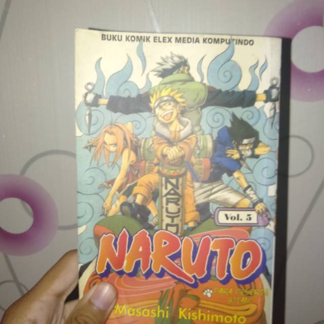 Komik Naruto Bekas