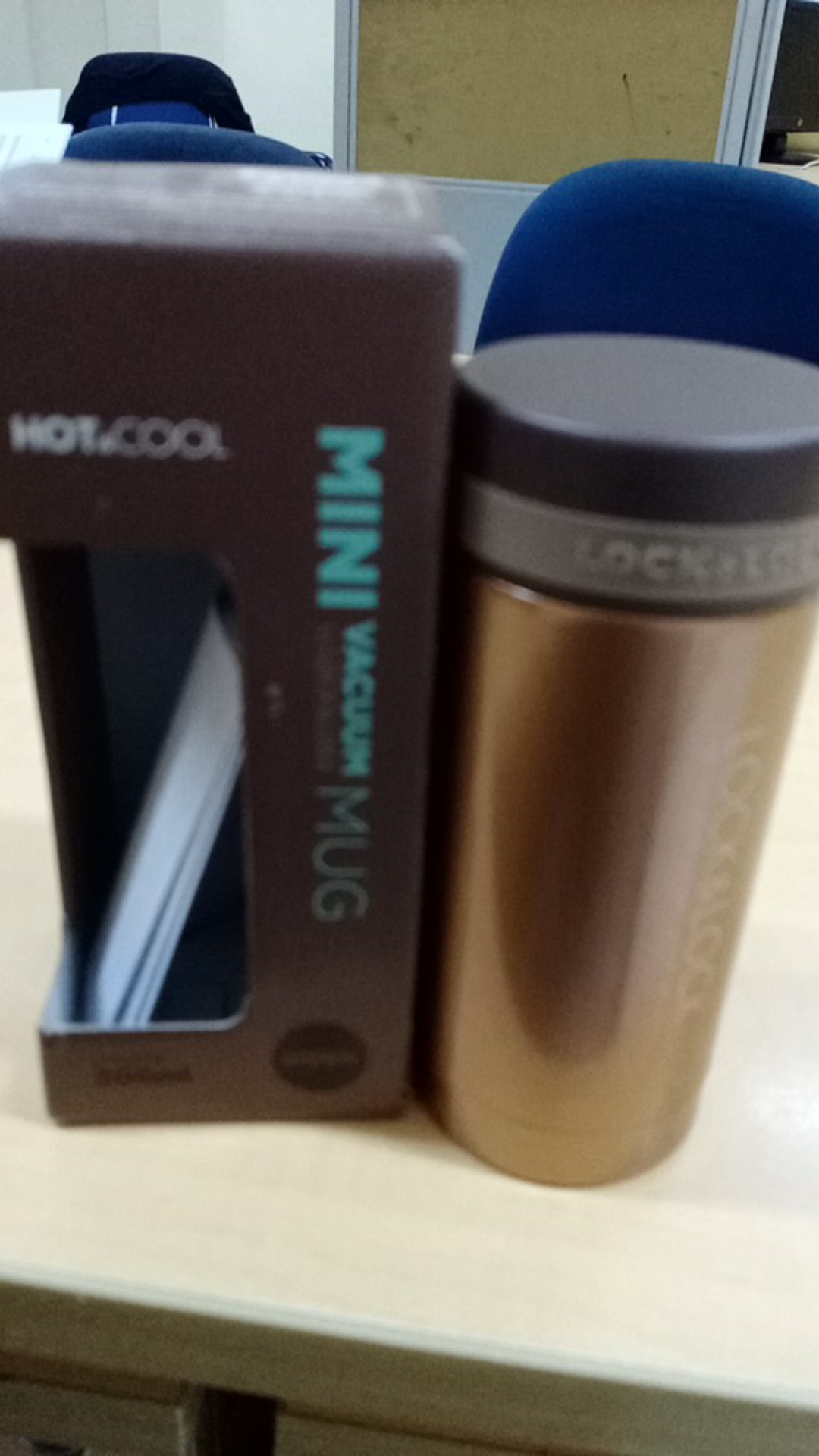 Lock & Lock Hot And Cool Tumbler Mini Mug 200ml Termos Thermos Panas Vacum Original