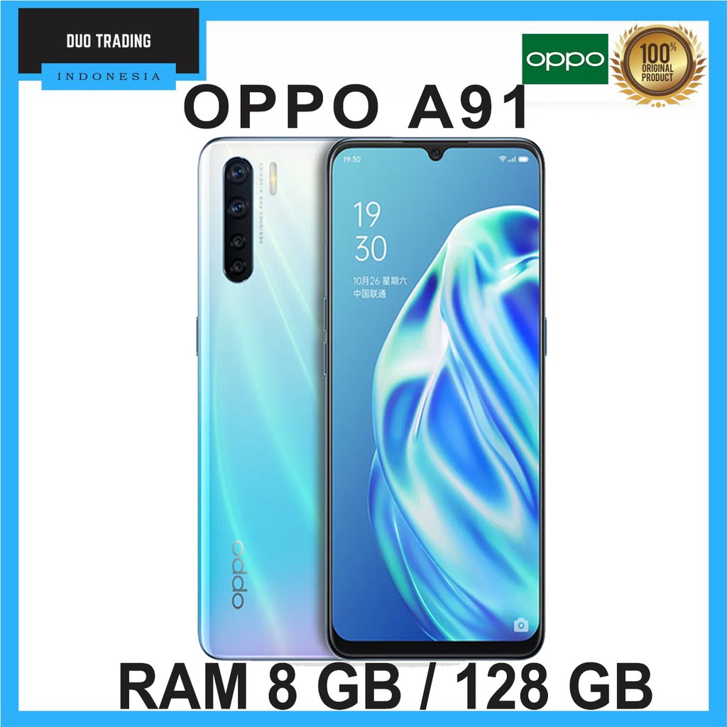 OPPO A91 RAM 8 ROM 128 GARANSI RESMI OPPO INDONESIA