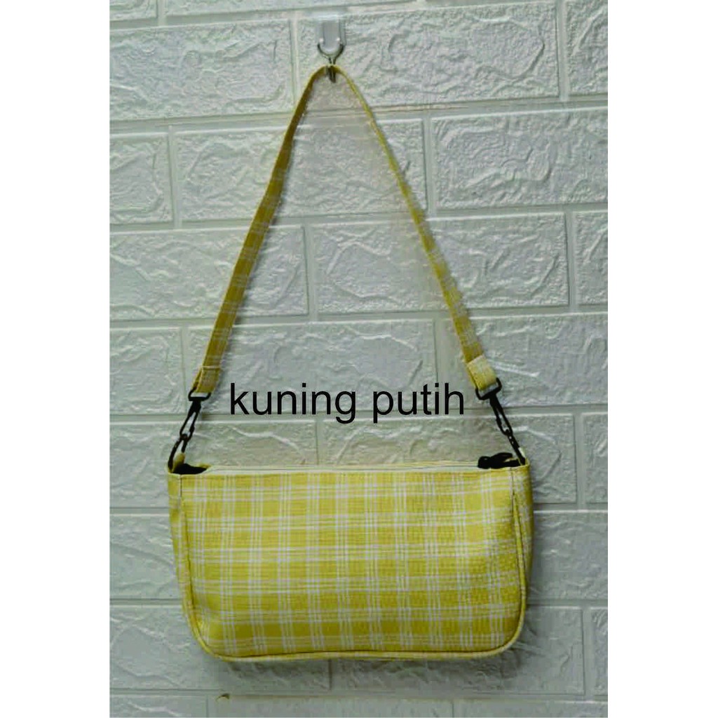 A-ZAHRA BB ALKA TAS BAHU/HANDBAG MOTIF KOTAK-KOTAK/BURBERRY