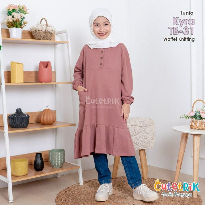 Tunik Anak Model Terbaru CUTETRIK TB 31 | Tunik Remaja Tunik Anak Tanggung