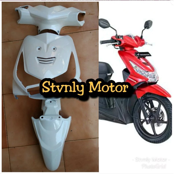 Tameng Bodi Depan Beat Karbu