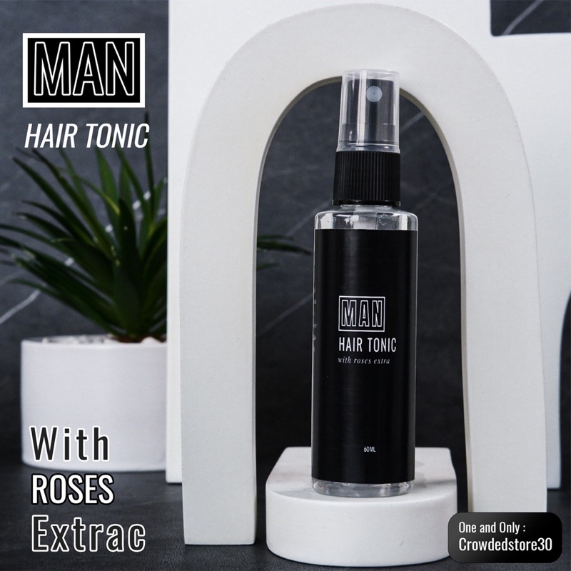 Man Hair Tonic With Roses Extra Isi 60ML