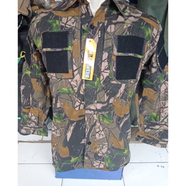 Kemeja tactical camo
