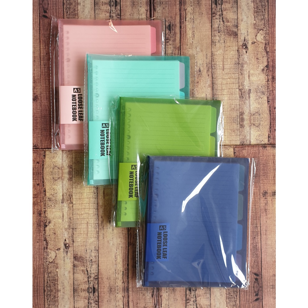 Binder Transparan Slim Smart Ring File Binder A5