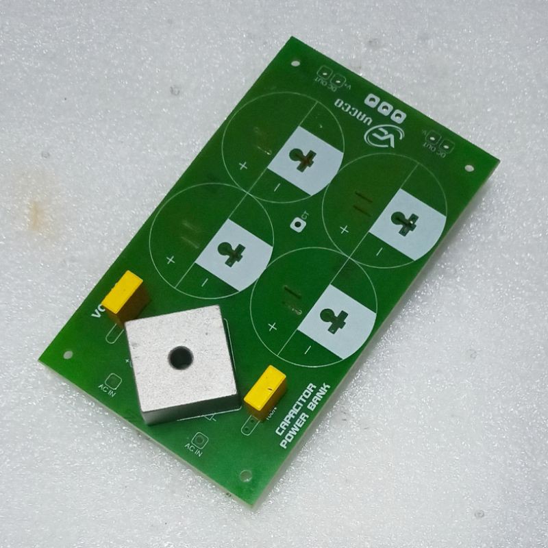 PCB Paralel Untuk 4 Elco Power Bank Plus Komponen