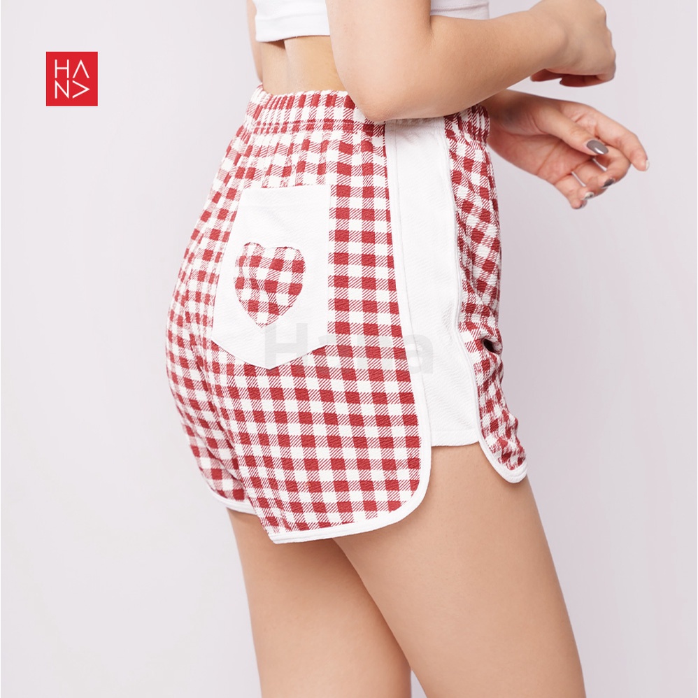 HanaFashion JKT - Reyya Short Pants Square Celana Pendek Wanita Murah - SP164