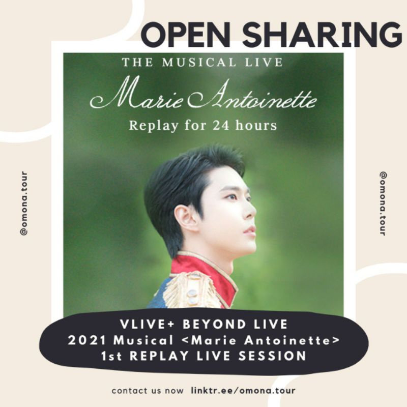 SHARING LIVE MUSICAL MARIE ANTOINETTE DOYOUNG