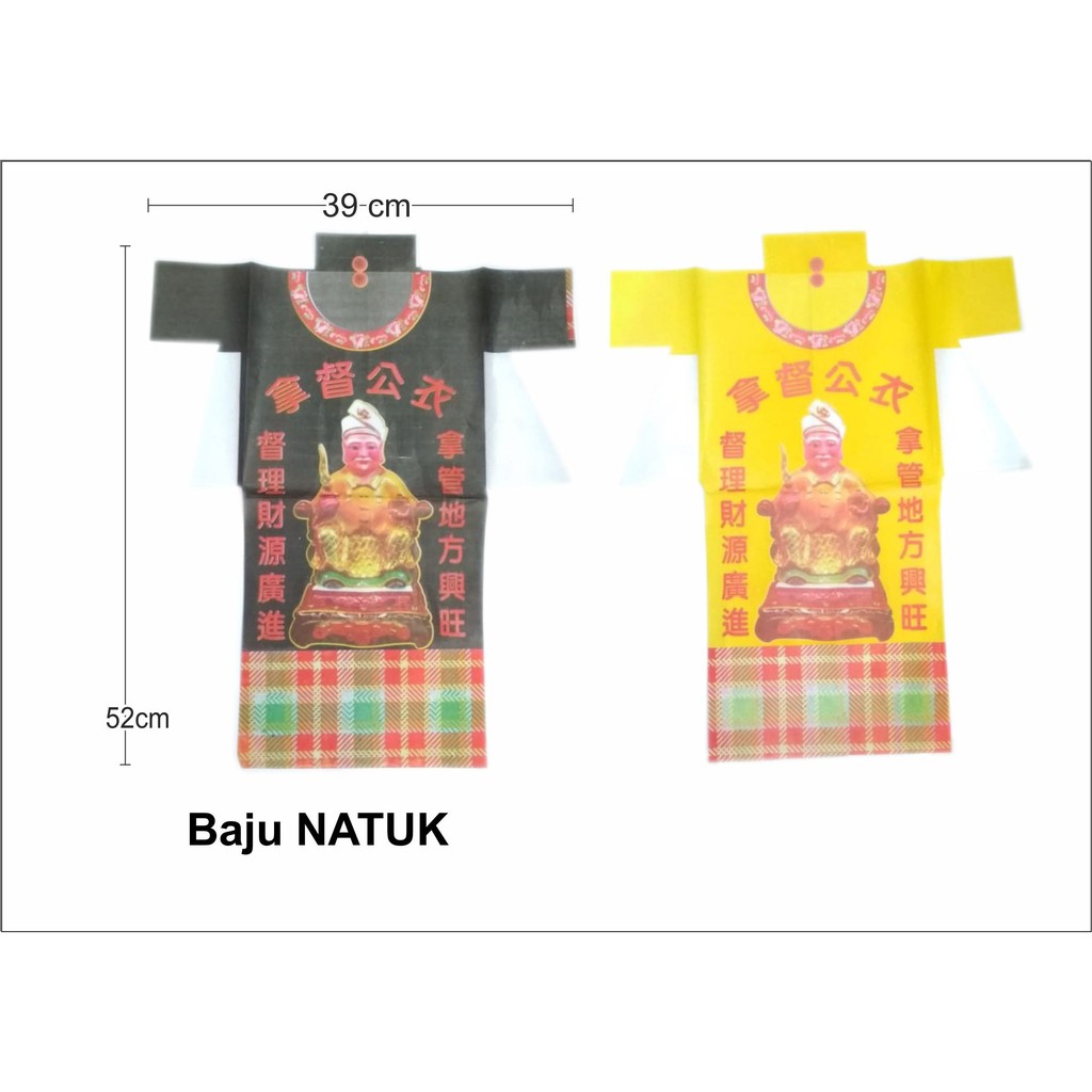 

baju kertas natuk untuk sembahyang buddhis