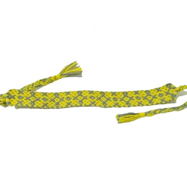 Gelang rajut motif handmade | gelang benang