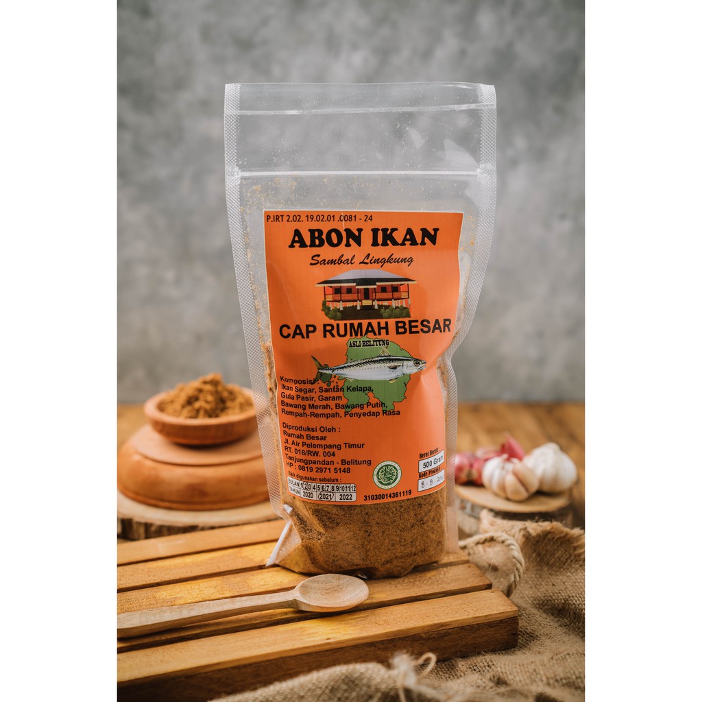 

Abon Ikan Cap Rumah Besar 500gram