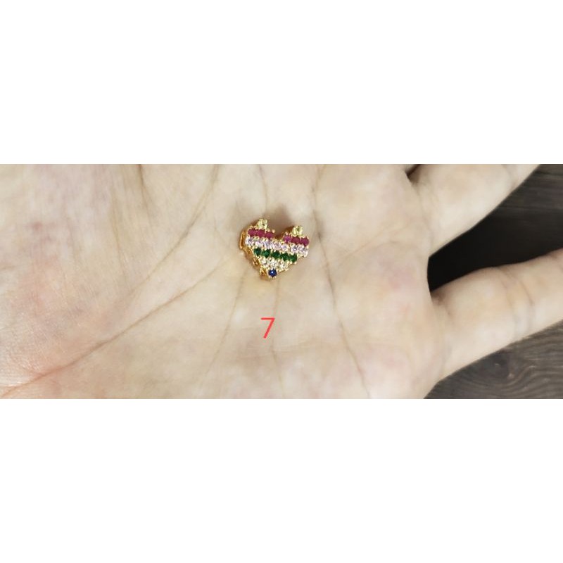 Fifi Fashion Liontin untuk gelang kawat model Perhiasan Lapis emas (1)12#