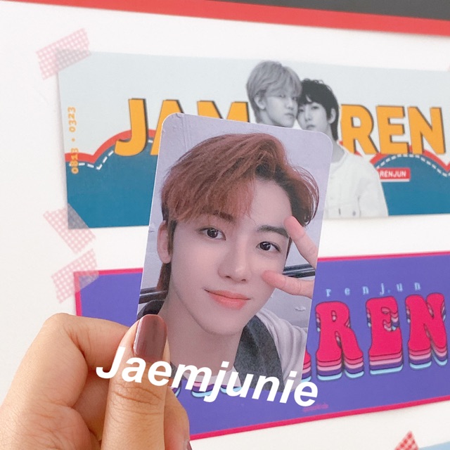 Jaemin tihol / ticket holder photocard dream show