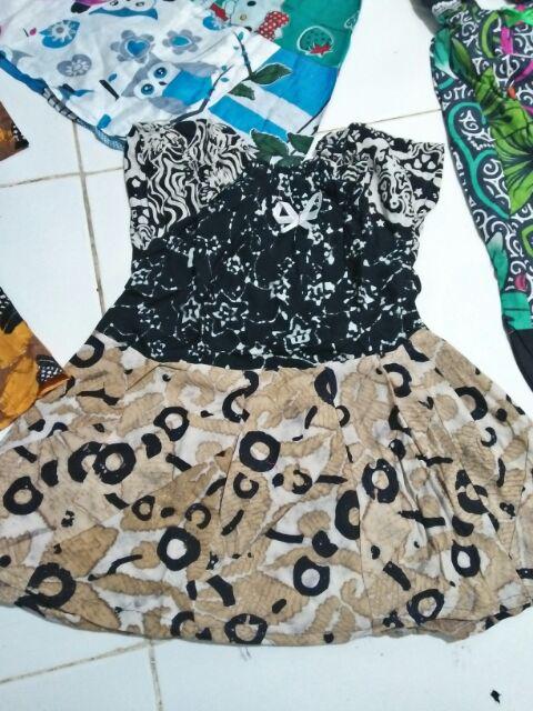 Daster Batik Anak Lengan Pendek,baju Batik Anak Grosir Murah Lucu