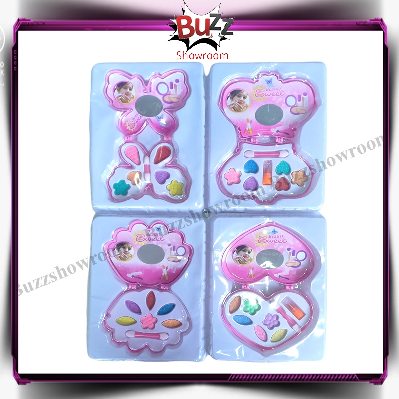 Make Up For Kids Kerang Love Kupu Mainan Mekap Anak Bag Set Dandan