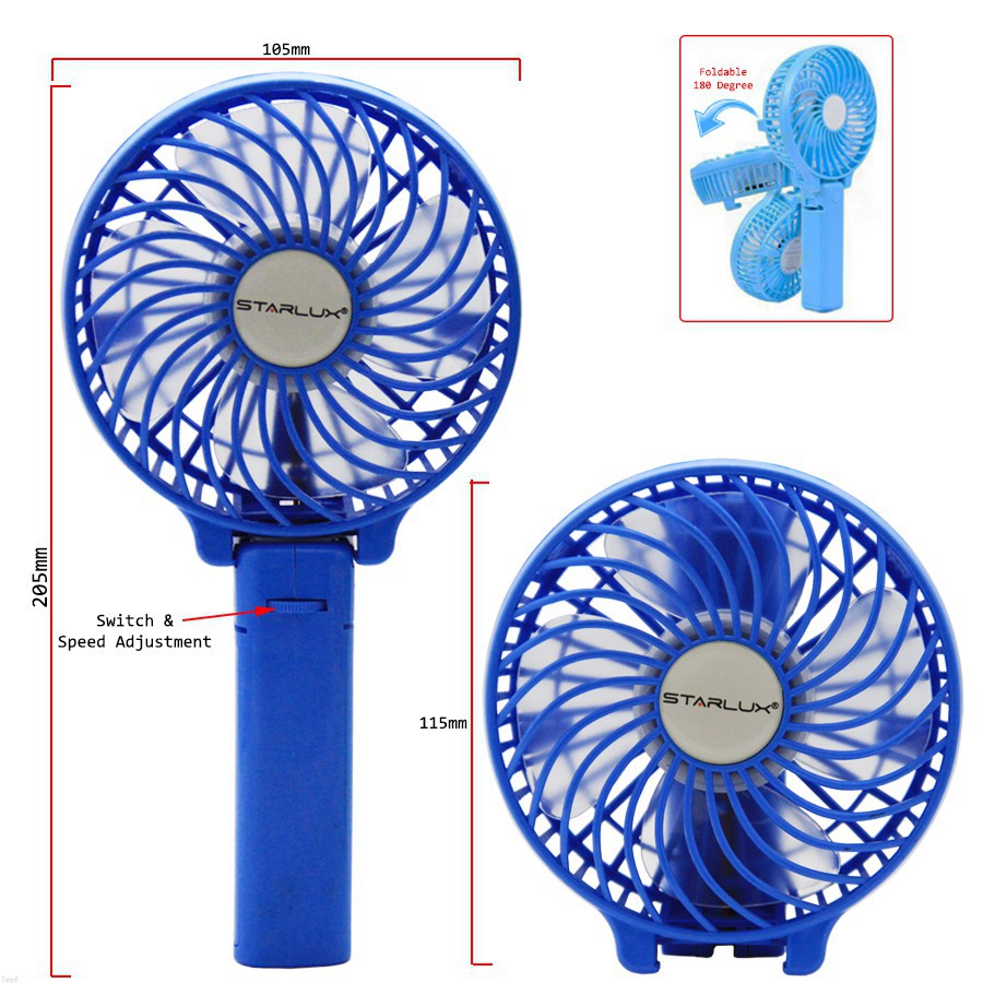 Kipas Tangan Emergency Starlux