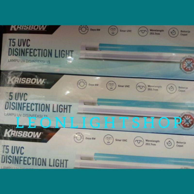 KRISBOW LAMPU T5 UVC 8W 30CM/ACE LAMPU UVC DISINFECTION  PORTABEL 8W/ACE LAMPU UVC STERILISASI