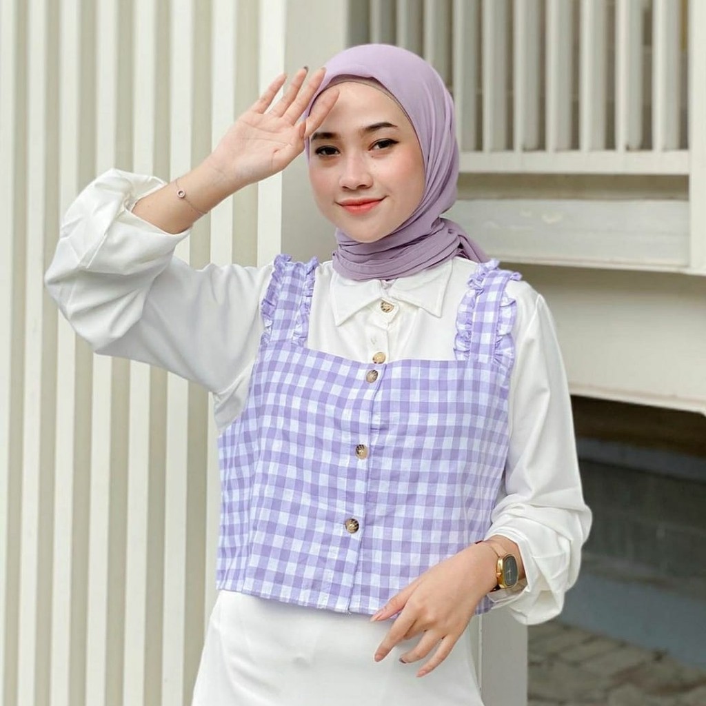 Maya Top Atasan Blouse Fashion Muslim Terlaris