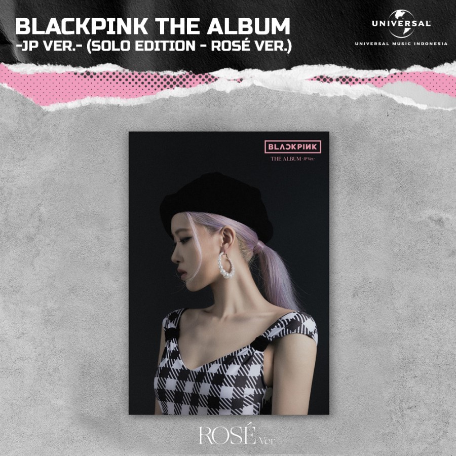 Universal Music Indonesia - BLACKPINK THE ALBUM – JP Ver.- (Solo Edition - ROSÉ)