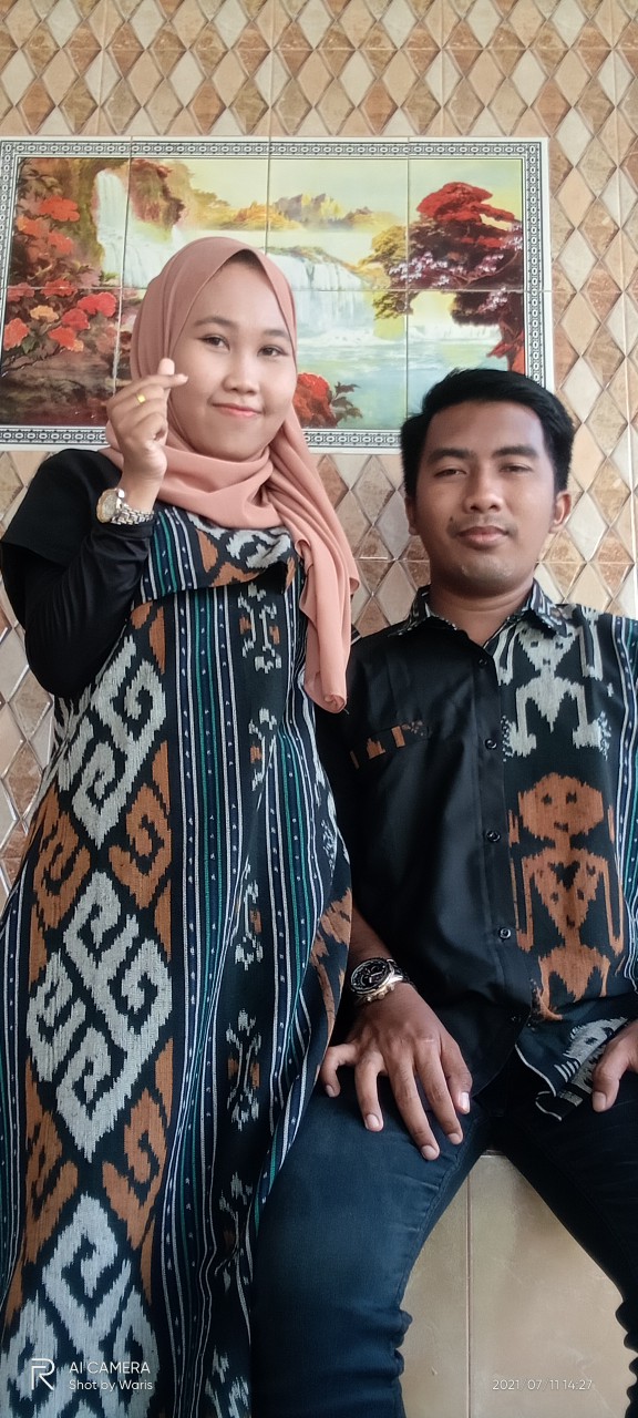 Baju Set Couple Tenun Pria Wanita Etnik Troso Jepara - Baju Tenun Couple - Baju Couple Prewedding