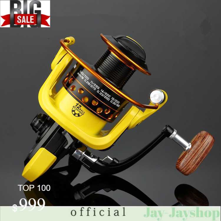 LIEYUWANG Reel Pancing HD6000 12 Ball Bearing