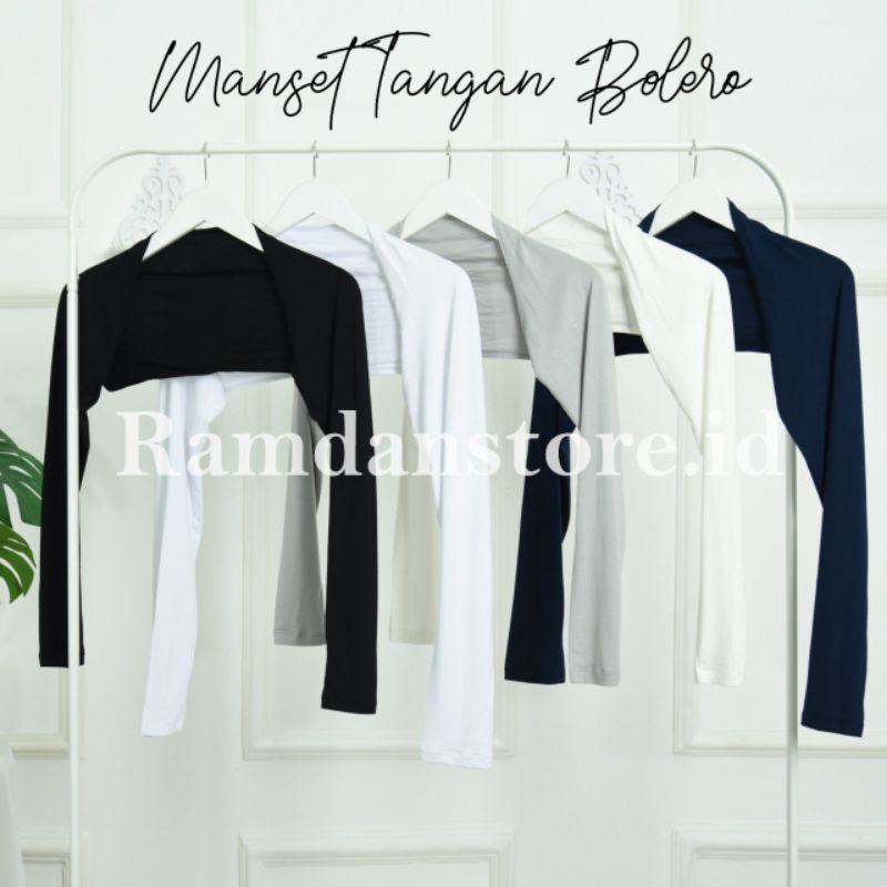 manset tangan sambung bolero anti melorot / Standar dan jumbo / manset hijab