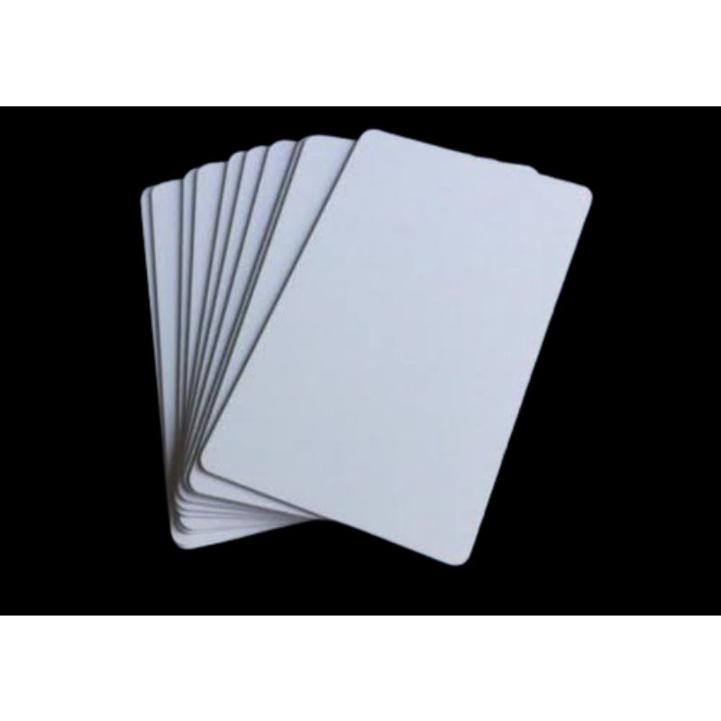 

( COD ) PVC POTONGAN / PVC ID CARD KOSONGAN (order min. 10K)