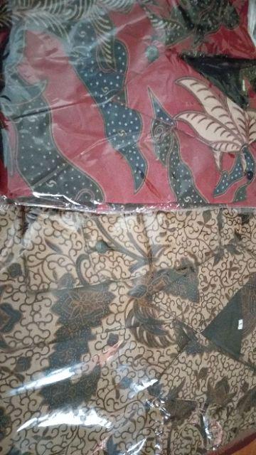 Batik Pria Stz - Kemeja Batik Pria Lengan Panjang Furing Stanza Modern Furing M L Xl Xxl Terlaris