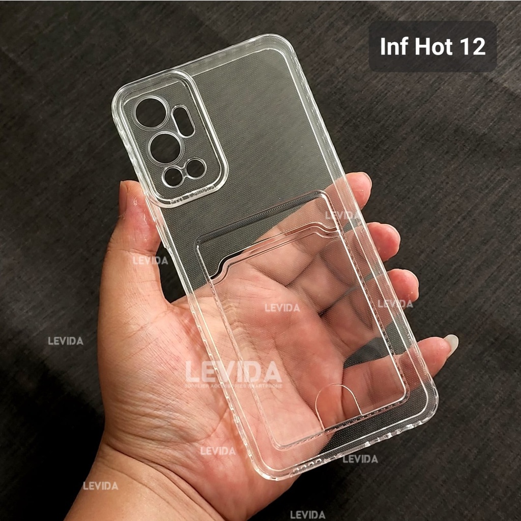 Jual Case Slot Kartu Card Case Bening Infinix Hot Infinix Hot