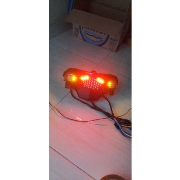 stop lamp running beat fi 8 mode otomatis/rem kedip