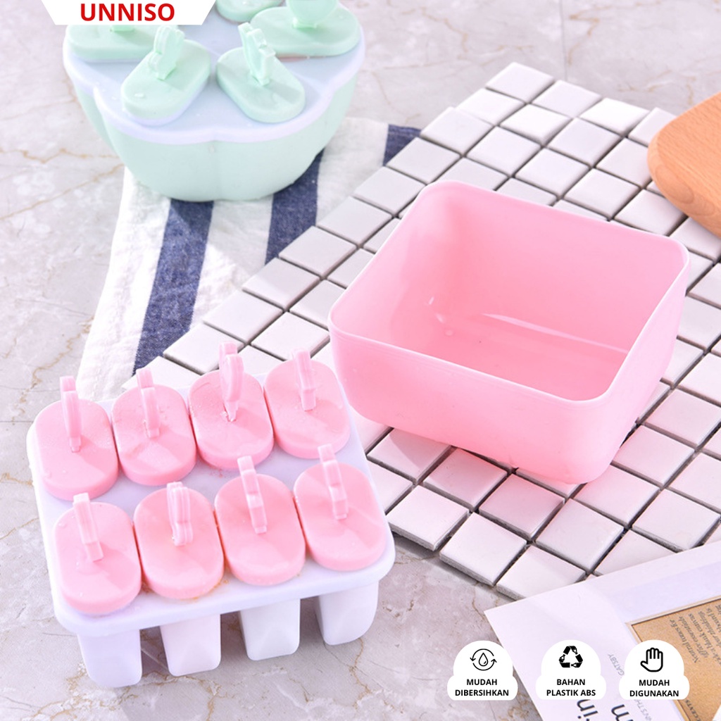 UNNISO - Cetakan Es Krim Loli Lolipop Ice Mold CE14