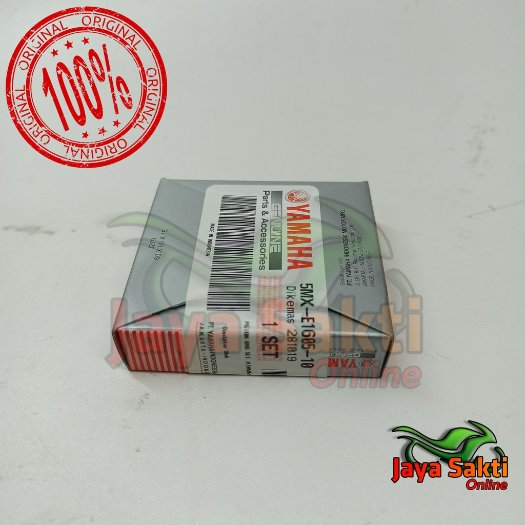 RING PISTON UKURAN 50 NOUVO MIO KARBU SOUL KARBU FINO KARBU ASLI YAMAHA
