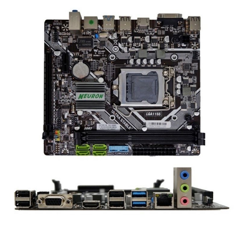 MATHERBOARD NEURON H61 INTEL SOCKET 1155 DDR3 - MATHERBOARD INTEL H61 NEURON DDR3 FOR SUPORT GEN2 - GEN3