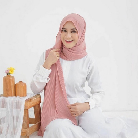 Pashmina chayra full plisket 180 x 75 / Pashmina lidi full ceruty babydoll