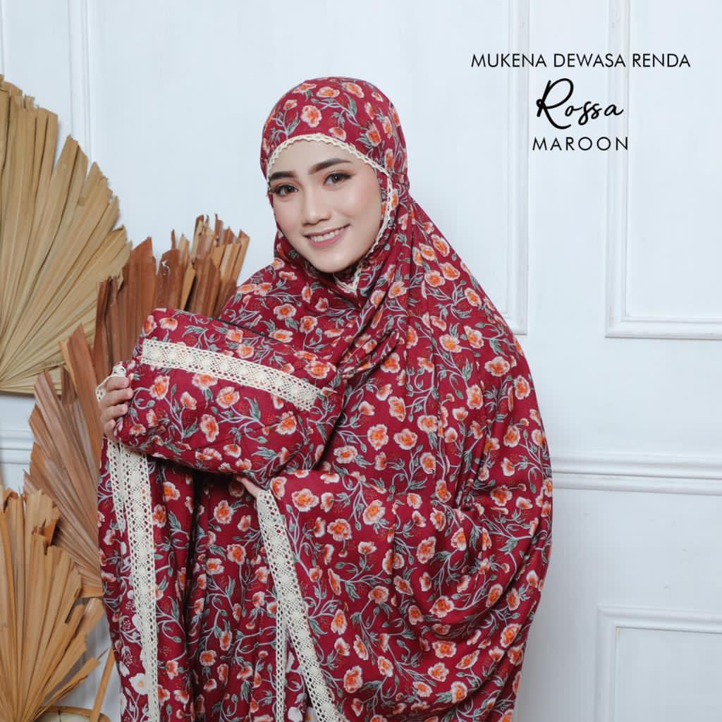 MUKENA BALI TASIK - MUKENA RAYON DEWASA ROSSA