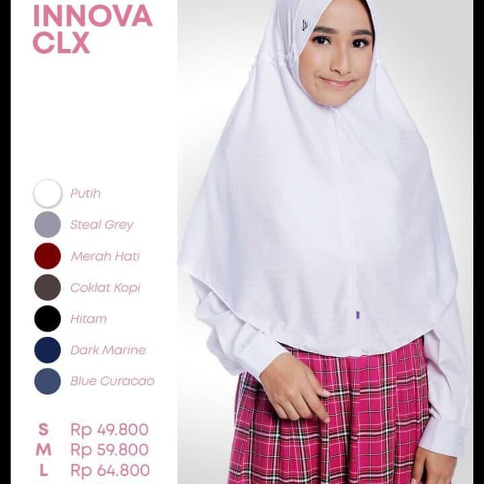 Kerudung great innova clx rabbani original size M