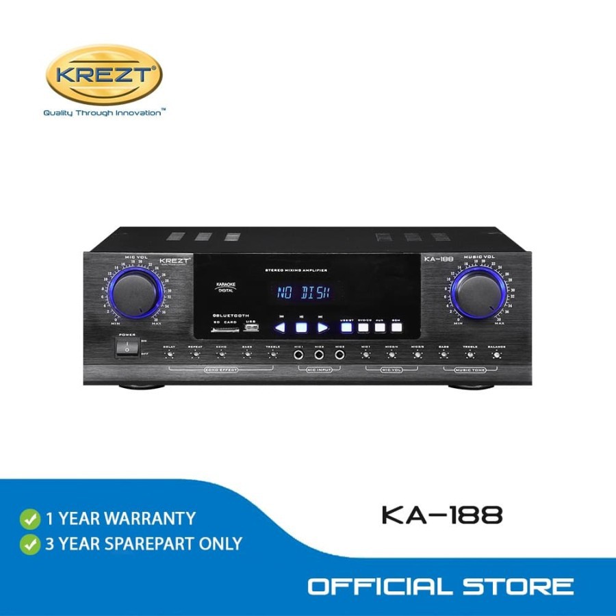 KARAOKE AMPLIFIER SYSTEM KREZT KA-188