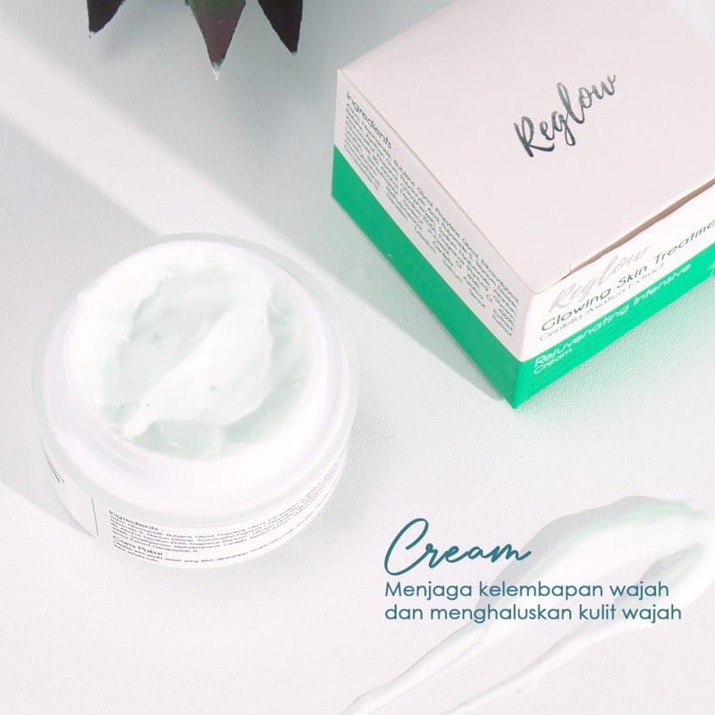 Reglow Perawatan Pencerah Wajah Original Glowing Skin Treatment Skincare BPOM-8