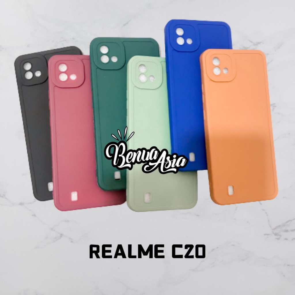 SOFTCASE PRO CAMERA REALME C20 / C11 2021 MACARON - FA