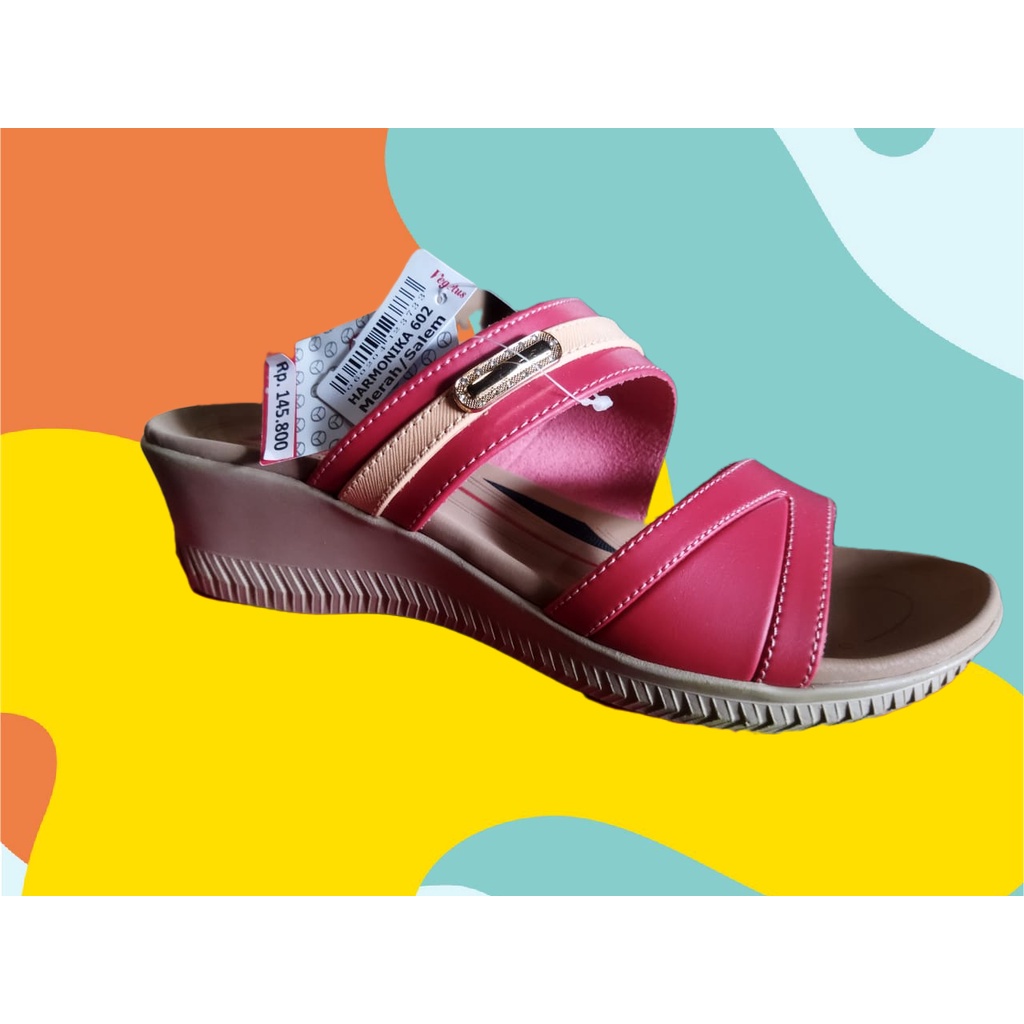 SANDAL SOPAN SANDAL VEGETUS SANDAL SLOP TINGGI SANDAL WANITA SANDAL ARIA 101,  ARIA 102, SANDAL HARMONIKA SANDAL ELPINA602 SANDAL COCOK DI PAKAI BERPERGIAN DI JAMIN 100% NYAMAN DI PAKAI BUAT ACARA KONDANGAN