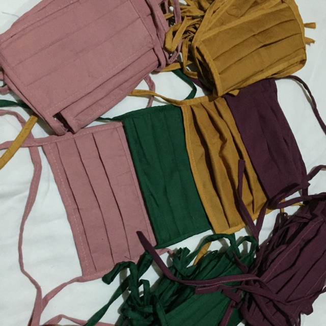 Masker / masker kain / kain / masker kain premium / masker hijab / masker hijab kain