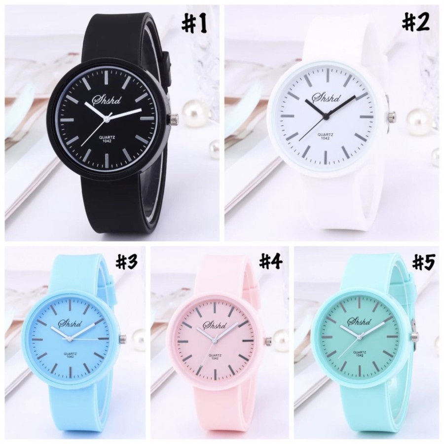 Jam Tangan Murah Cewek Casual Wanita Anak Remaja Cewek Korea Style