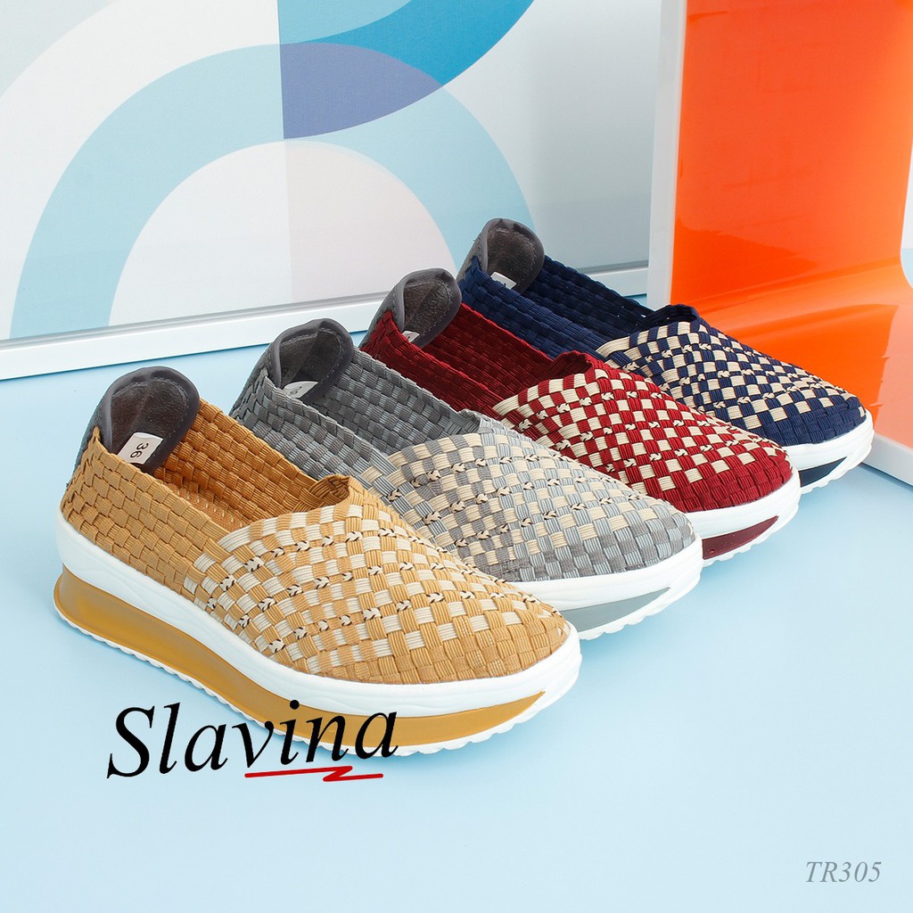 Wedges Slavina Serlly Rajut TR305 ELI N