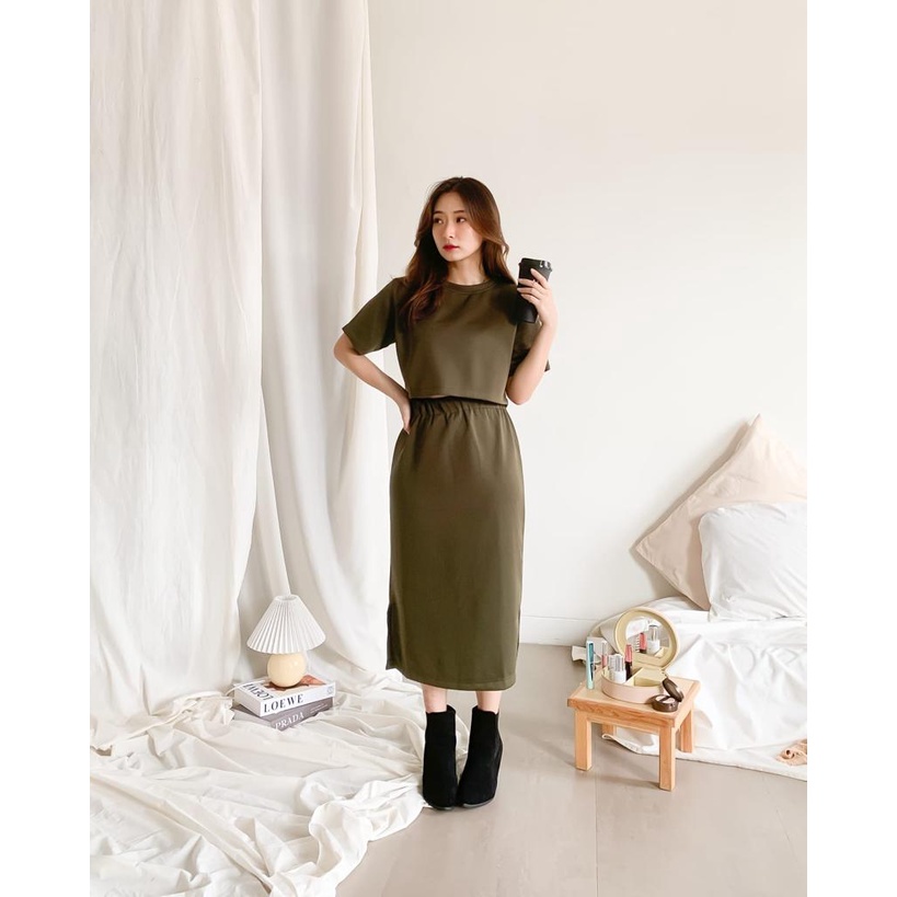 Trisen One Set Dress Elga-4