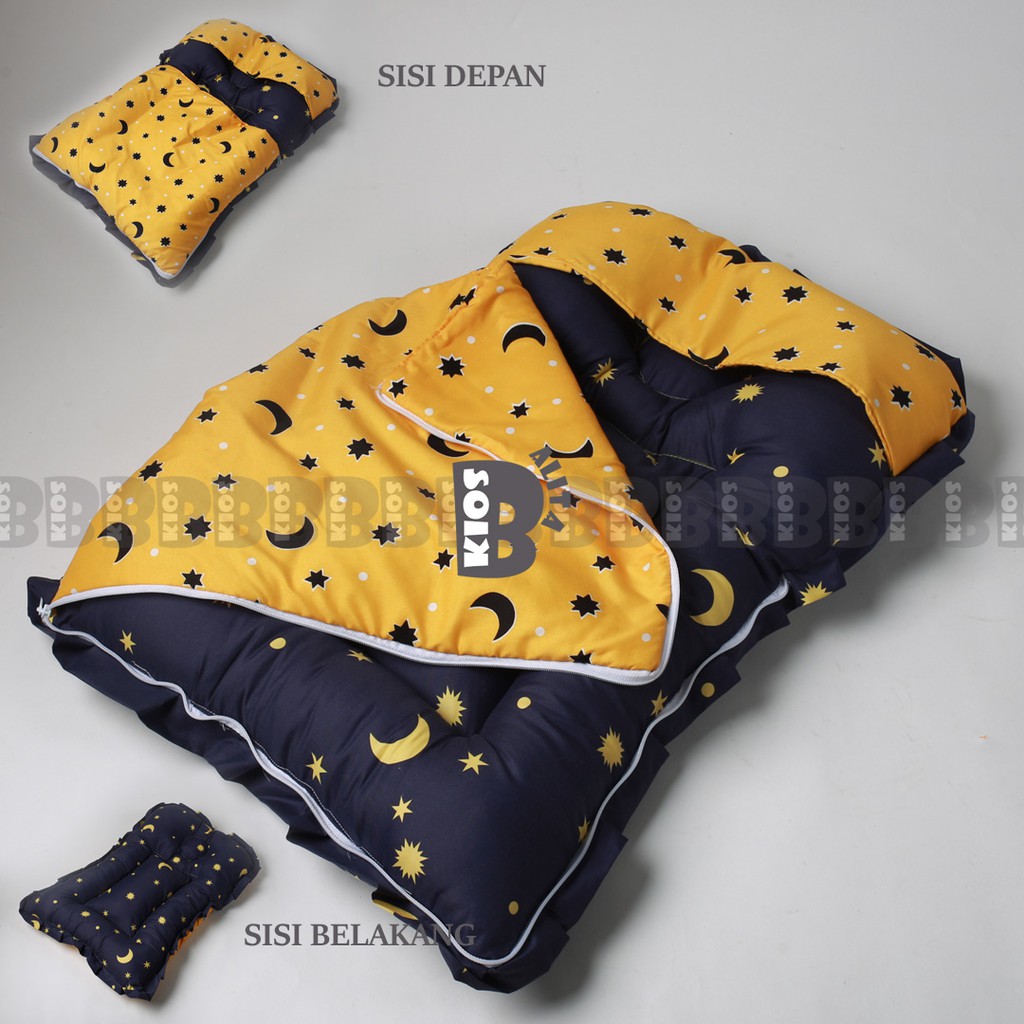 KASUR BAYI SLEEPING BAG SELIMUT BAYI TOPI / KASUR BAYI RESLETING TERMURAH